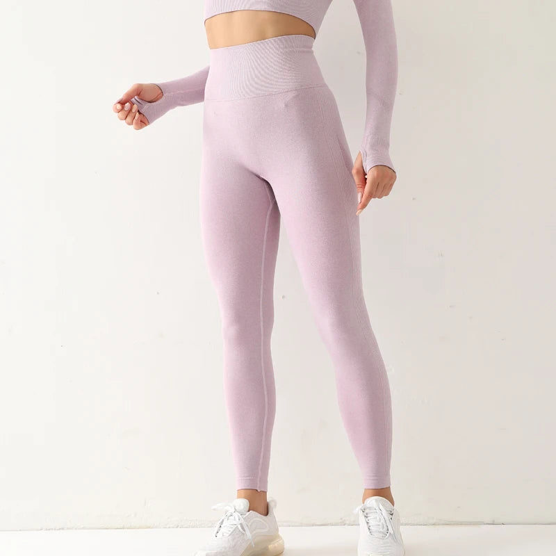 High Waist Seamless Leggings for Women - Quick Dry Yoga & Gym