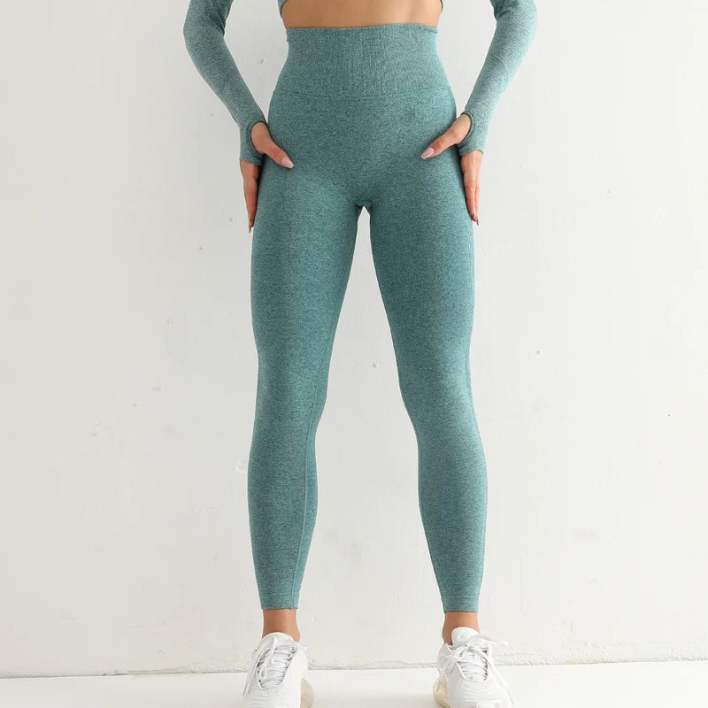 High Waist Seamless Leggings for Women - Quick Dry Yoga & Gym