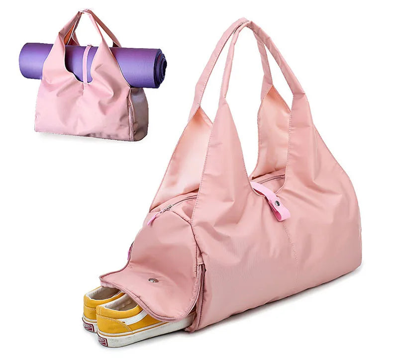 Yoga Mat Bag Gym Fitness Handbag for Women Men Outdoor Training Tote