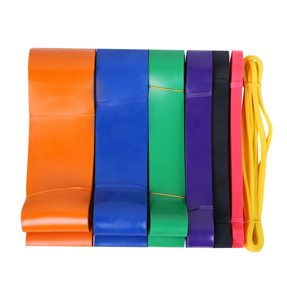 Natural Latex Resistance Bands for Strength Training & Workouts