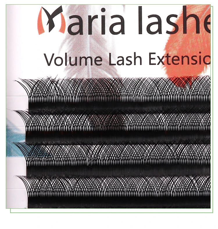 MARIA YY Volume Eyelash Extensions | M/L Curl Y Wire 7mm Russian Lashes Bundles for Makeup Wholesale