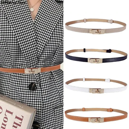 Fashion Adjustable Thin Belt