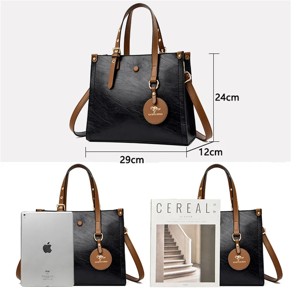 Luxury Soft Leather Handbag