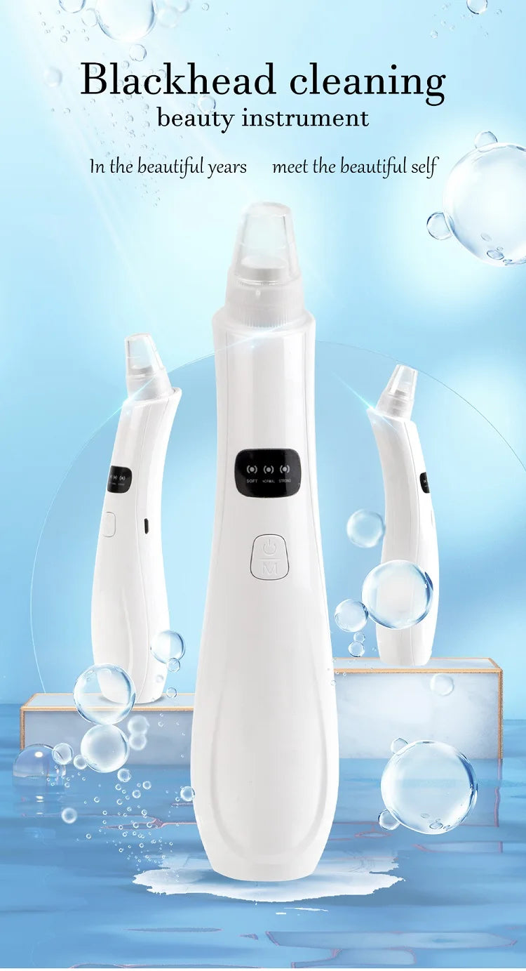 Face Cleansing Machine | Blackhead Remover with 3 Suction Modes for Dead Skin Removal