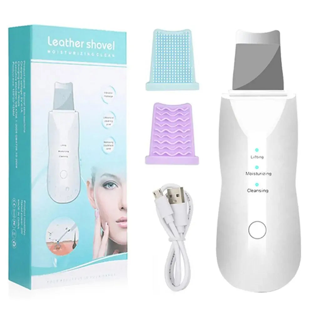 Ultrasonic Skin Scraper | Pore Cleaning & Deep Cleansing Device