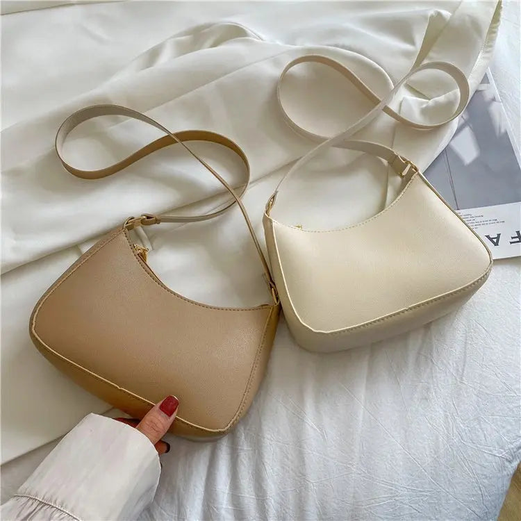 Retro PU Leather Shoulder Bag