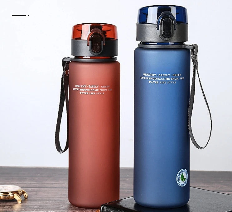 BPA Free Leak Proof Sports Water Bottle – Portable Hiking Drink Bottle (400ml & 560ml)