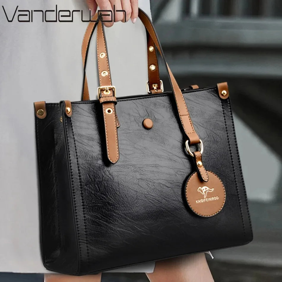 Luxury Soft Leather Handbag