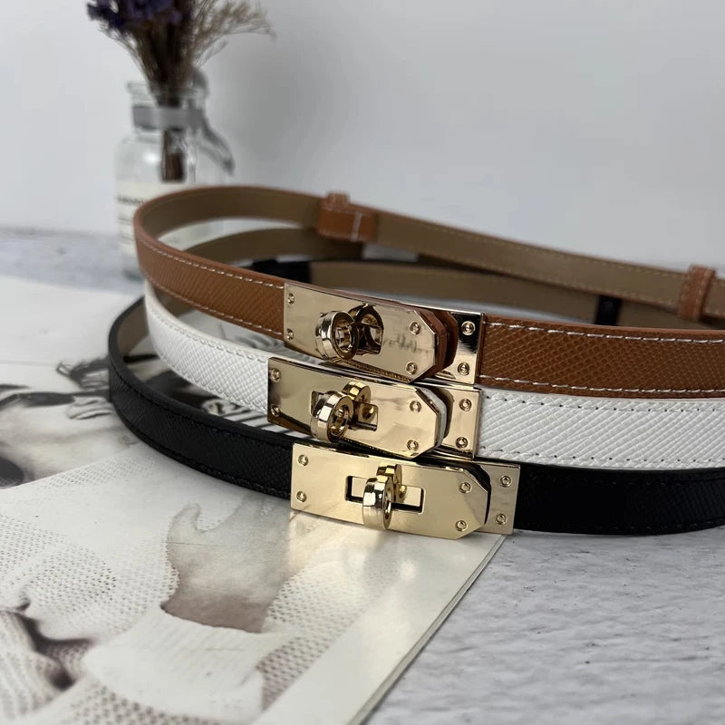 Fashion Adjustable Thin Belt