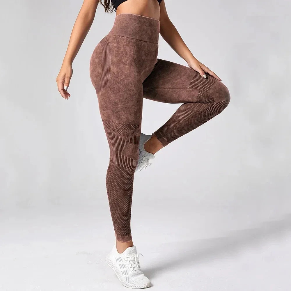 Women’s High Waist Scrunch Bubble Butt Yoga Leggings