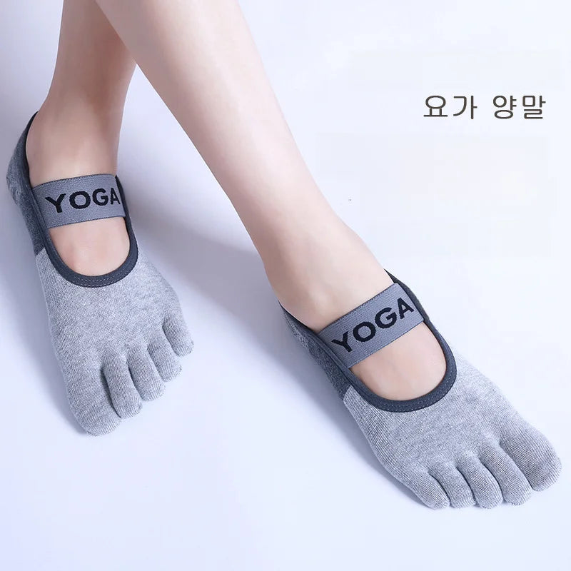 Five-Finger Yoga Socks