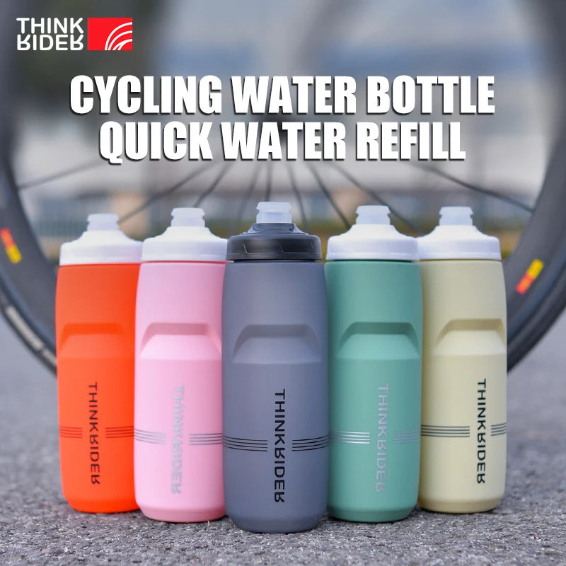 MTB Road Bike Water Bottle – Large Capacity Portable Plastic Cycling Drink Bottle for Outdoor Sports