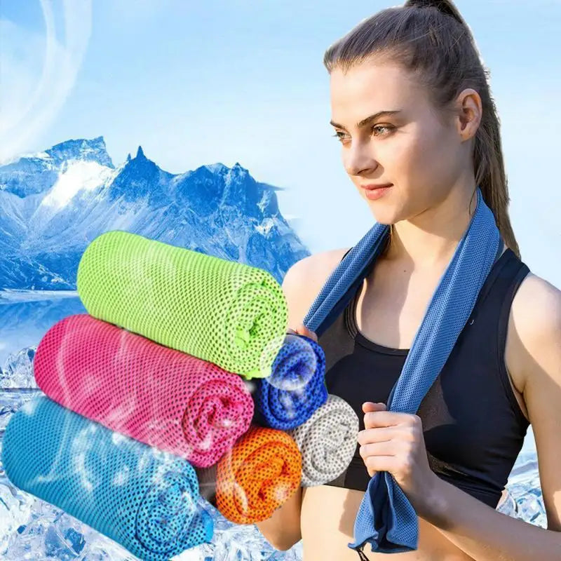 Microfiber Quick-Dry Gym Towel Odor-Free & Absorbent for Workouts