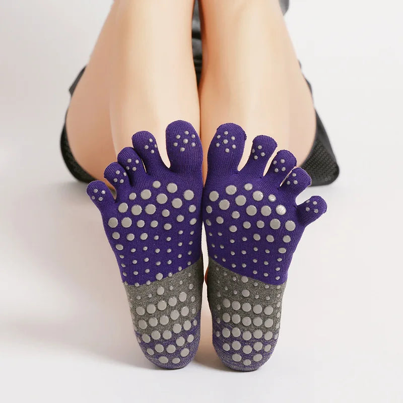 Five-Finger Yoga Socks