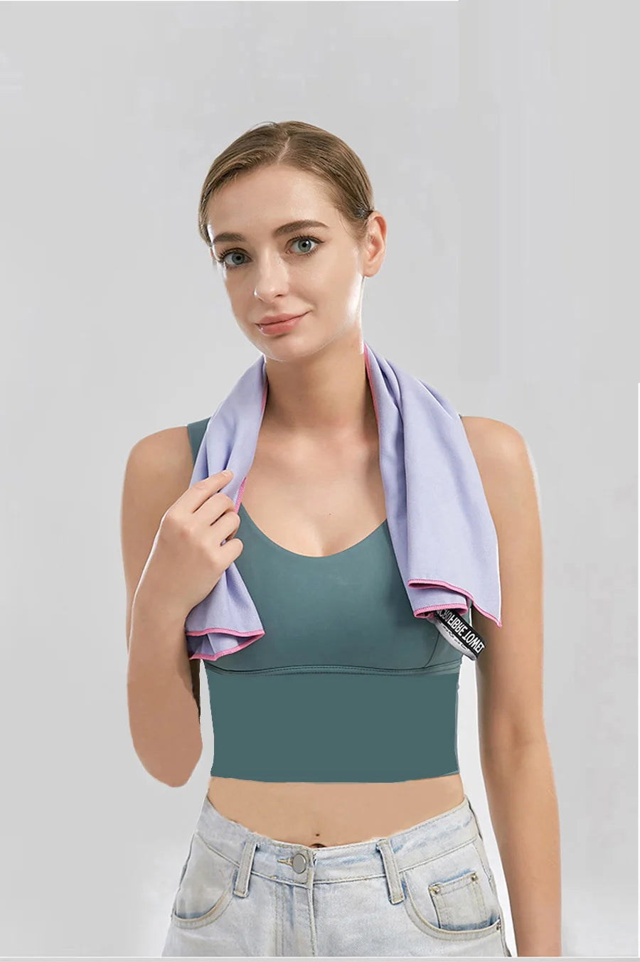 Quick-Dry Microfiber Sports Towel for Gym & Outdoor