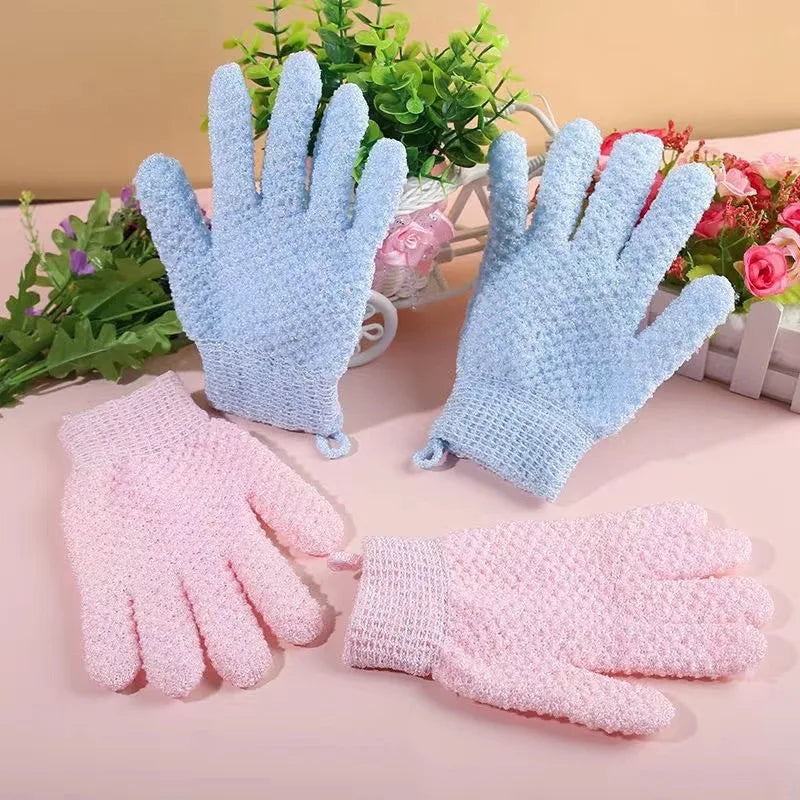 Jacquard Bathing Gloves