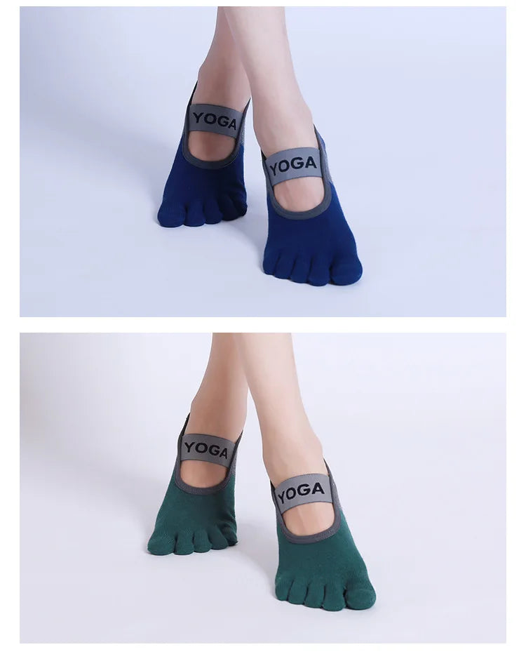 Five-Finger Yoga Socks