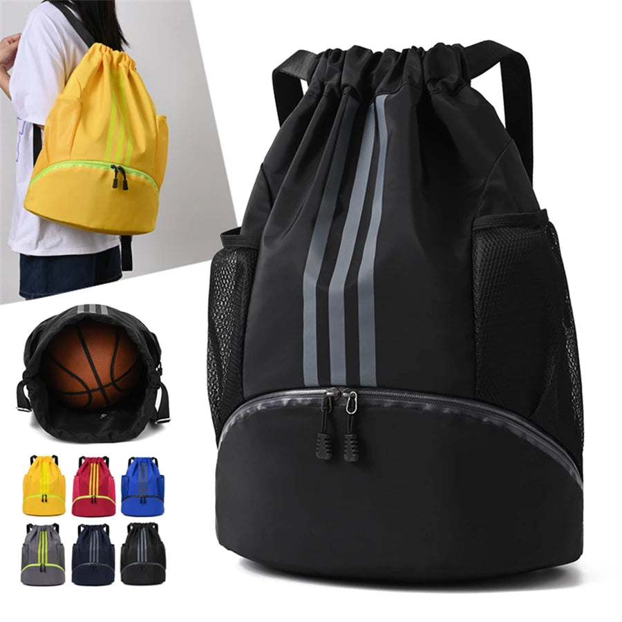 Gym Fitness Backpack Outdoor Training Drawstring Sports Bag