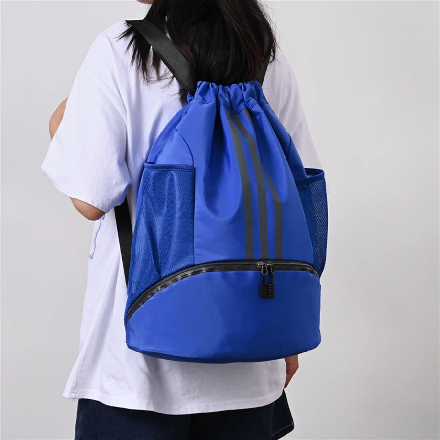 Gym Fitness Backpack Outdoor Training Drawstring Sports Bag