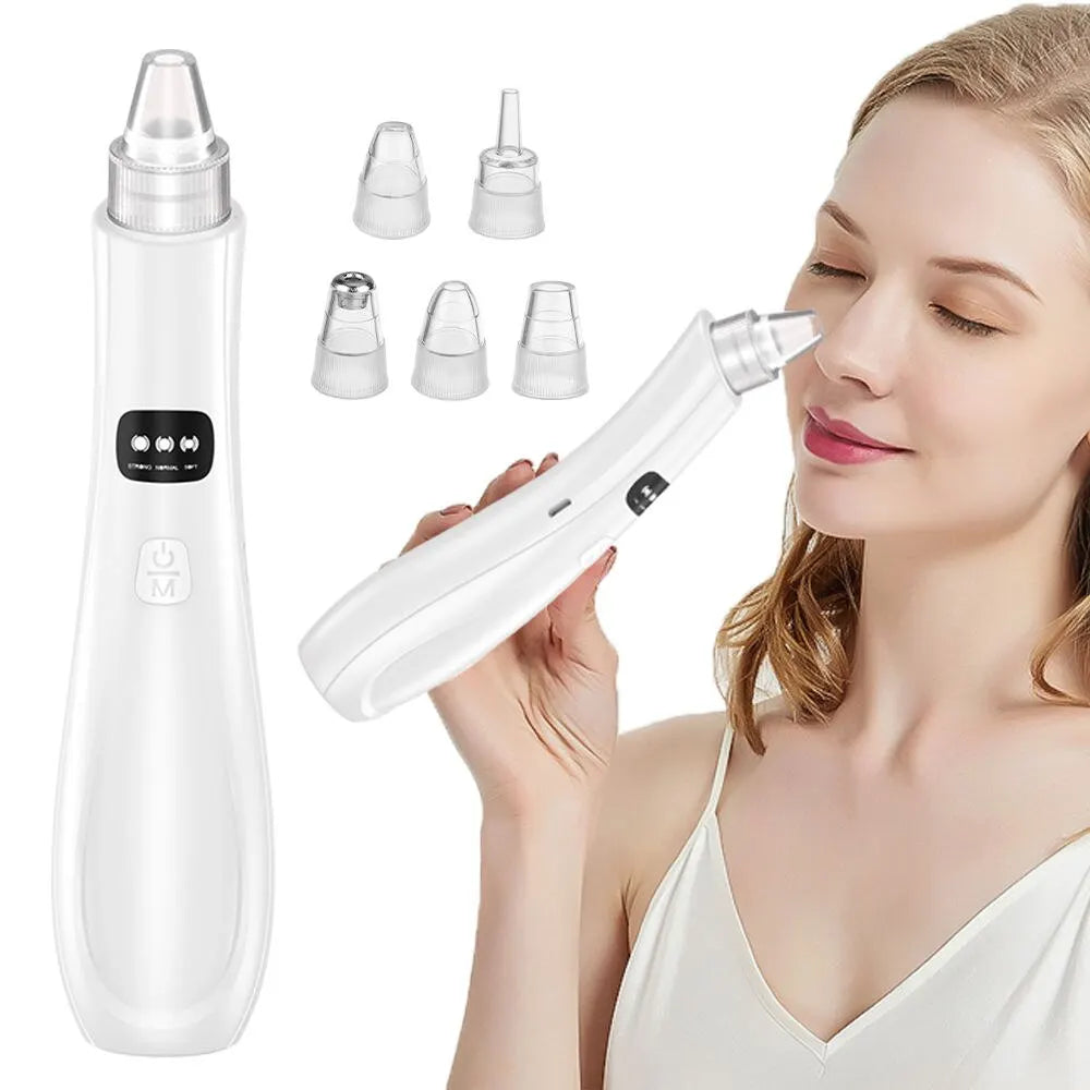 Face Cleansing Machine | Blackhead Remover with 3 Suction Modes for Dead Skin Removal