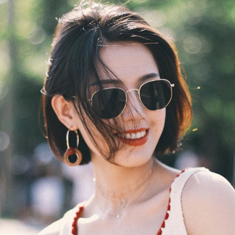 Vintage Metal Sunglasses