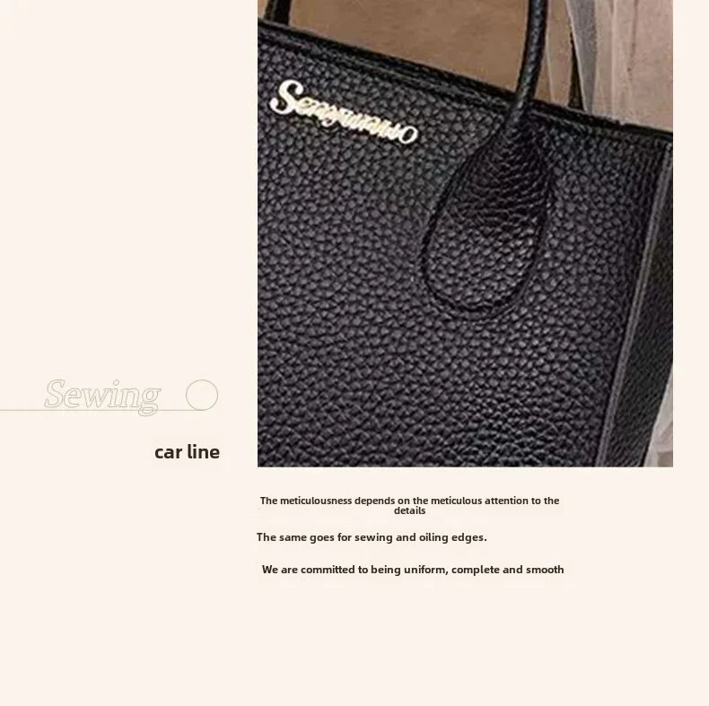 Litchi Pattern Small Handbag