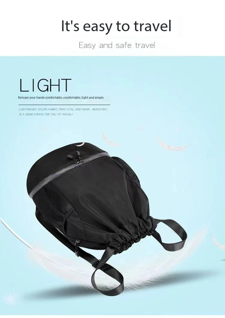 Large Capacity Waterproof Gym Backpack - Multifunctional Fitness, Yoga, and Travel Bag