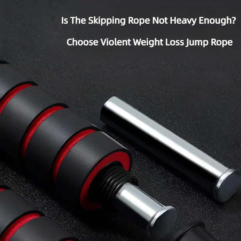 Adjustable Steel Wire Jump Rope for Fitness & Training