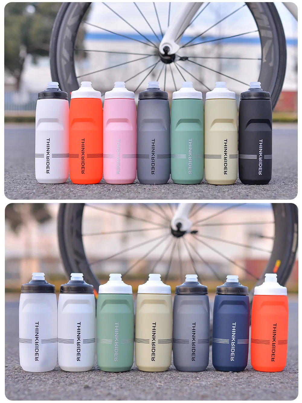 MTB Road Bike Water Bottle – Large Capacity Portable Plastic Cycling Drink Bottle for Outdoor Sports