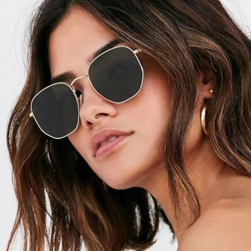 Vintage Metal Sunglasses