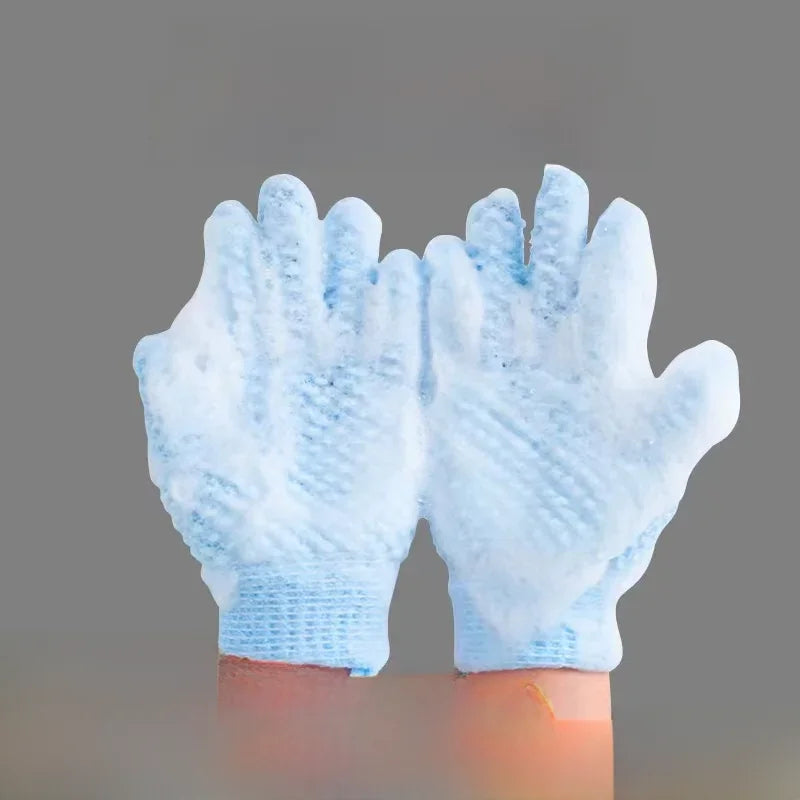 Jacquard Bathing Gloves