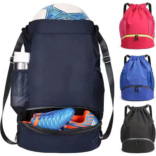 Large Capacity Waterproof Gym Backpack - Multifunctional Fitness, Yoga, and Travel Bag