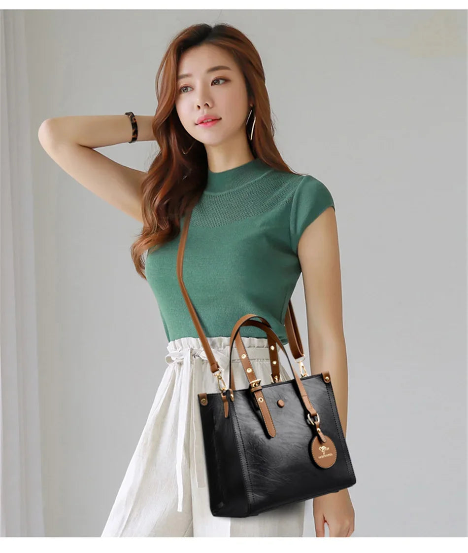 Luxury Soft Leather Handbag