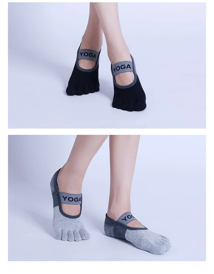 Five-Finger Yoga Socks